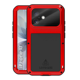 Páncélozott tok edzett üveggel iPhone 17-hez