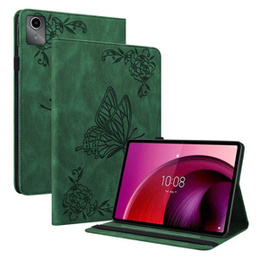 Tok Lenovo Tab M11, Butterfly, zöld