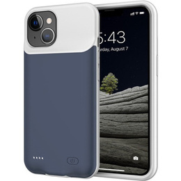 6500mAh akkumulátor tok iPhone 13, kék