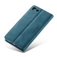 CASEME tok iPhone 7/8/SE 2020/SE 2022, Leather Wallet Case, kék