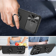 Telefontok a Samsung Galaxy S23, Camera Slide Ring, fekete