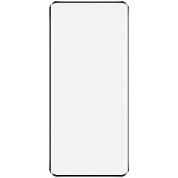 3D edzett üveg Motorola Edge 60 Pro készülékhez, fekete keret