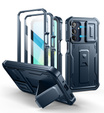 Páncélozott tok a Samsung Galaxy A16, Dexnor Full Body (Two Frames), sötétkék