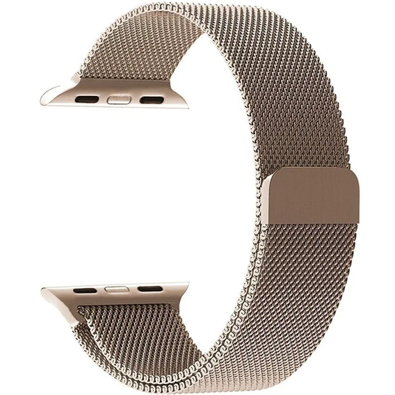 Bransoleta Milanese do Apple Watch 1/2/3/4/5/6/7/8/SE (38/40/41 MM) - Champagne Gold
