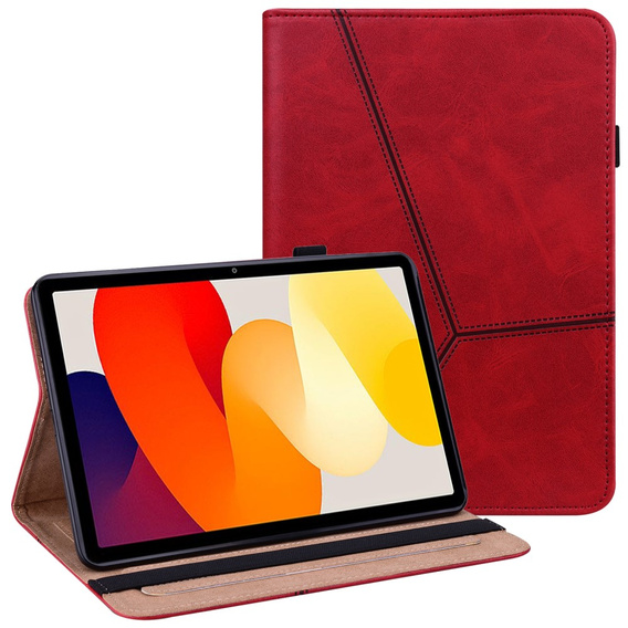 Tok Xiaomi Redmi Pad SE 11", Classic, tolltartóval, piros