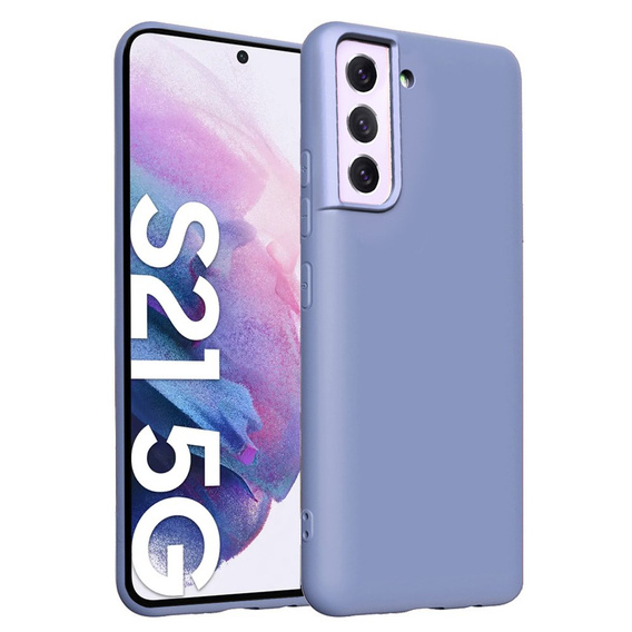 Telefontok a Samsung Galaxy S21, Silicone Lite, levendula
