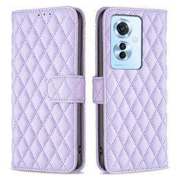 Pattintható tok a Oppo Reno 11F 5G, Wallet, BINFEN COLOR, lila