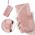 Pattintható tok a Realme 14 5G / Realme 14T 5G, Butterfly, rózsaszín rose gold
