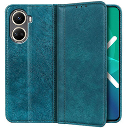 Telefontok a Huawei Nova 10 SE, Wallet Litchi Leather, zöld