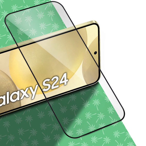 5D Full Glue Smart Palm edzett üveg Samsung Galaxy S24 készülékhez