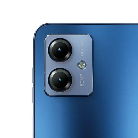 2x ERBORD edzett üveg a kamera számára, hogy Motorola Moto G14, átlátszó