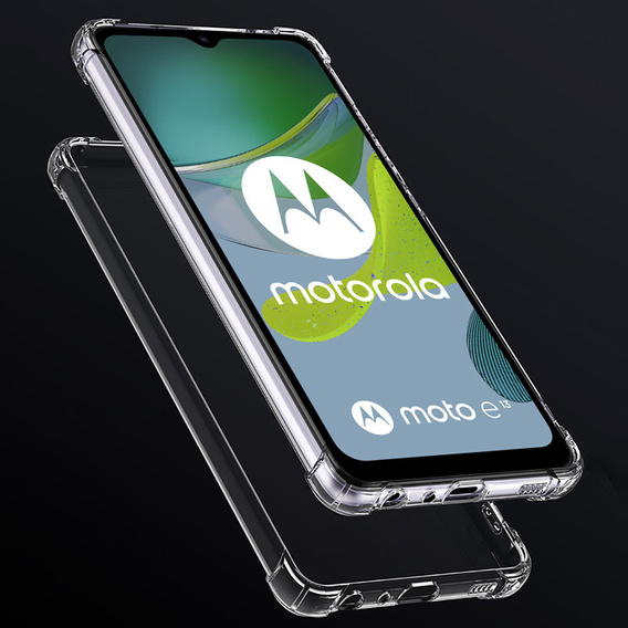 Telefontok a Motorola Moto E13, Dropproof, átlátszó