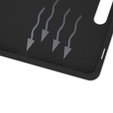 Tok Samsung Galaxy Tab S10 FE+ Plus, Smartcase tolltartóval, fekete
