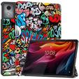 Tok Lenovo Tab K11 Plus, Smartcase, graffiti