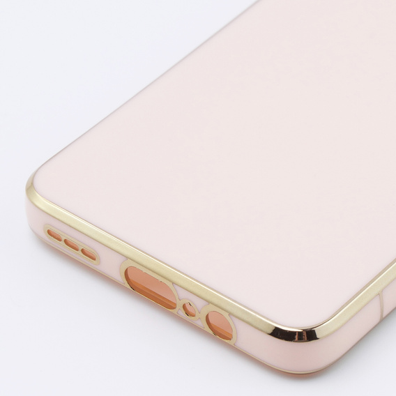 Tojás Motorola Moto G54 5G, Glamour CamShield, rózsaszín rose gold
