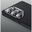BENKS Kevlar tok Samsung Galaxy S25, MagSafe, Carbon Fiber, fekete