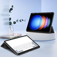 Tok Xiaomi Pad 6S Pro 12.4, Smartcase Hybrid, tolltartó résszel, fekete