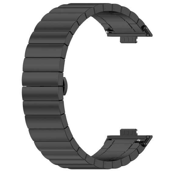 Acél karkötő Huawei Watch Fit 4 / 4 Pro / 3, Fekete