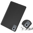 Tok Lenovo Idea Tab 11" 2025 TB336FU TB336ZU, állvány, Smartcase tolltartóval, fekete színű
