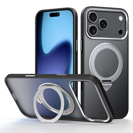 SULADA Magnetic Matte - MagSafe tok állvánnyal iPhone 17 Pro Max készülékhez