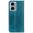 Telefontok a Motorola Moto G24 / G24 Power / G04, Wallet Litchi Leather, kék