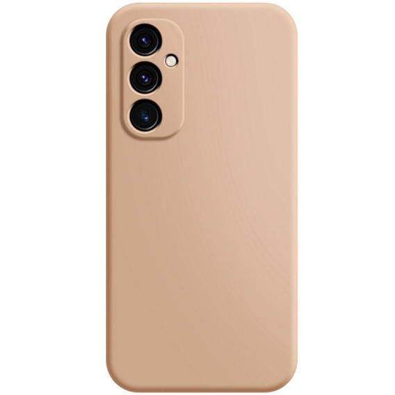 A tok Samsung Galaxy A25 5G, Silicone Lite, rózsaszín + 9H üveg
