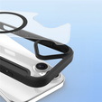 Dux Ducis tok iPhone 17-hez, Skin X Pro, patenttal, MagSafe-hoz, fekete