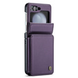 CASEME flip tok Samsung Galaxy Z Flip5 5G, Litchi Wallet, lila
