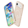 Tok iPhone Air készülékhez, MagSafe, csillogó, áttetsző arany