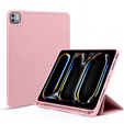 Tok Apple iPad Pro 13" 7 gen. 2024 (A2925, Smartcase tolltartóval, rózsaszín