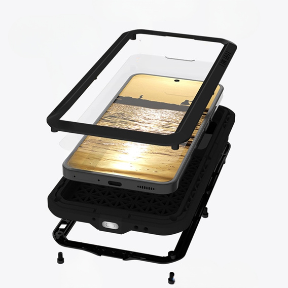 Love Mei Telefontok a Xiaomi 13, armored with glass, fekete