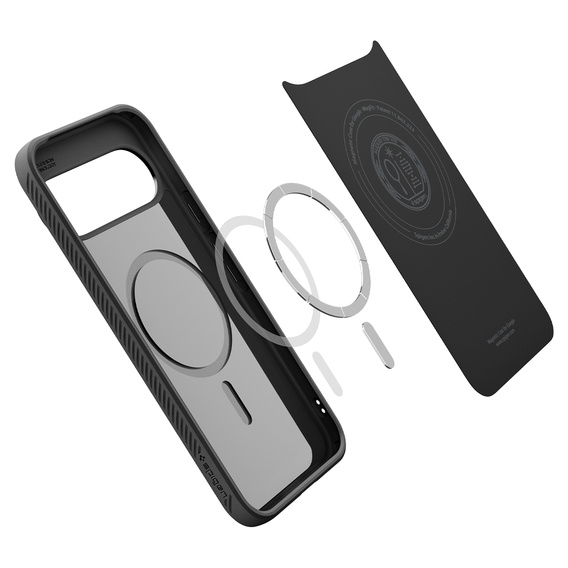 Spigen Liquid Air MagSafe tok Google Pixel 10 Pro XL-hez, matt fekete