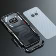 Teletok LUPHIE Nothing Phone 2a / 2a Plus-hoz, Armor Bumper, fekete