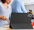 Tok Lenovo Idea Tab 11" 2025 TB336FU TB336ZU, állvány, Smartcase tolltartóval, fekete színű