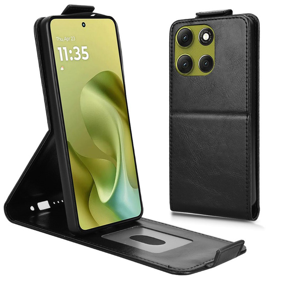 Flip tok Xiaomi Redmi 15 5G / 4G, Flip tok, fekete