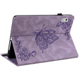 Tok Lenovo Tab M9, Butterfly, lila