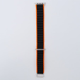 Nylon szíj Apple Watch 1/2/3/4/4/5/6/7/8/SE/ULTRA 42/44/45/45/49mm, narancssárga /  fekete