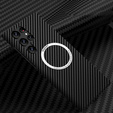 Telefontok a Samsung Galaxy S21 Ultra, Magsafe Slim Carbon, fekete