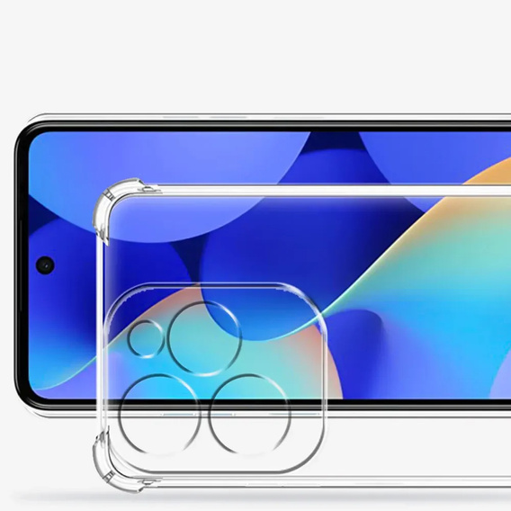 Telefontok a Infinix Hot 40i, Dropproof, átlátszó