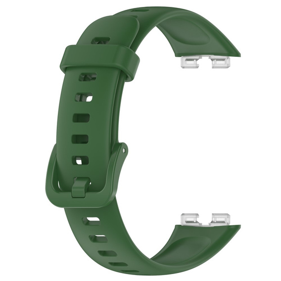 Silikonowy Gumowy Pasek do Huawei Band 8, zielony