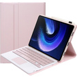 Tok + billentyűzet Xiaomi Pad 6 / 6 Pro, Touchpad, rózsaszín