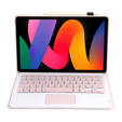 Tok + billentyűzet Xiaomi Redmi Pad SE 11", TouchPad, rózsaszín