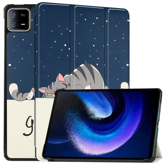 Tok Xiaomi Pad 6 / 6 Pro, Smartcase, sleeping cat