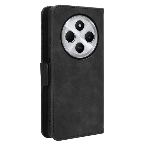 Pattintható tok a Xiaomi Redmi 14C / Xiaomi Poco C75, Card Slot, fekete