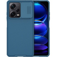 Tok Xiaomi Redmi Note 12 Pro+ 5G, páncélozott Nillkin, CamShield Pro, kék