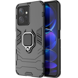 Telefontok a Xiaomi Redmi Note 12 4G, Kickstand Ring, fekete