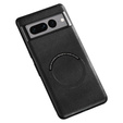 Telefontok a Google Pixel 7 Pro 5G, Leather Hybrid MagSafe, fekete