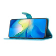 Pattintható tok a Oppo A38 4G / Oppo A18 4G, Wallet, BINFEN COLOR, kék