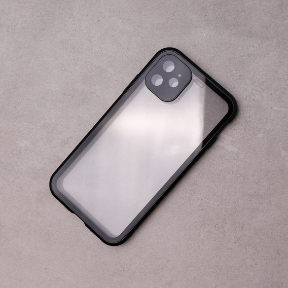 Tok iPhone 11, Magnetic Dual Glass, fekete