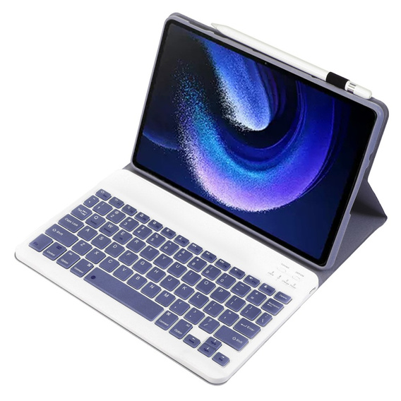 Tok + billentyűzet Xiaomi Pad 6/6 Pro, lila
